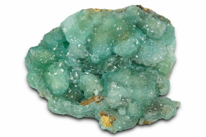Sparkling Vibrant Blue Botryoidal Smithsonite - Congo-Brazzaville #346109